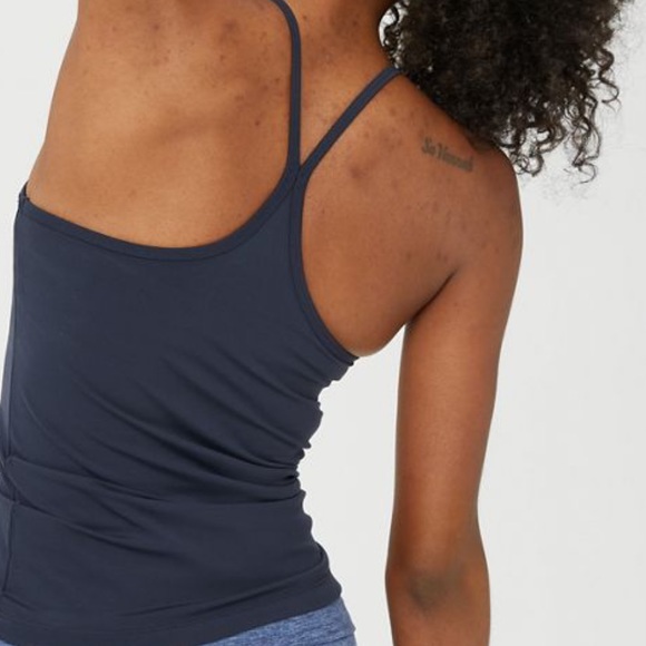 NWT Offline Real Me padded Tank Top - Steel Blue deep Navy - Picture 14 of 16